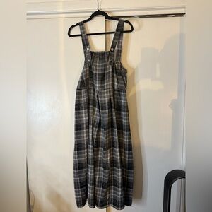 SHEIN Black and White Plaid Dress